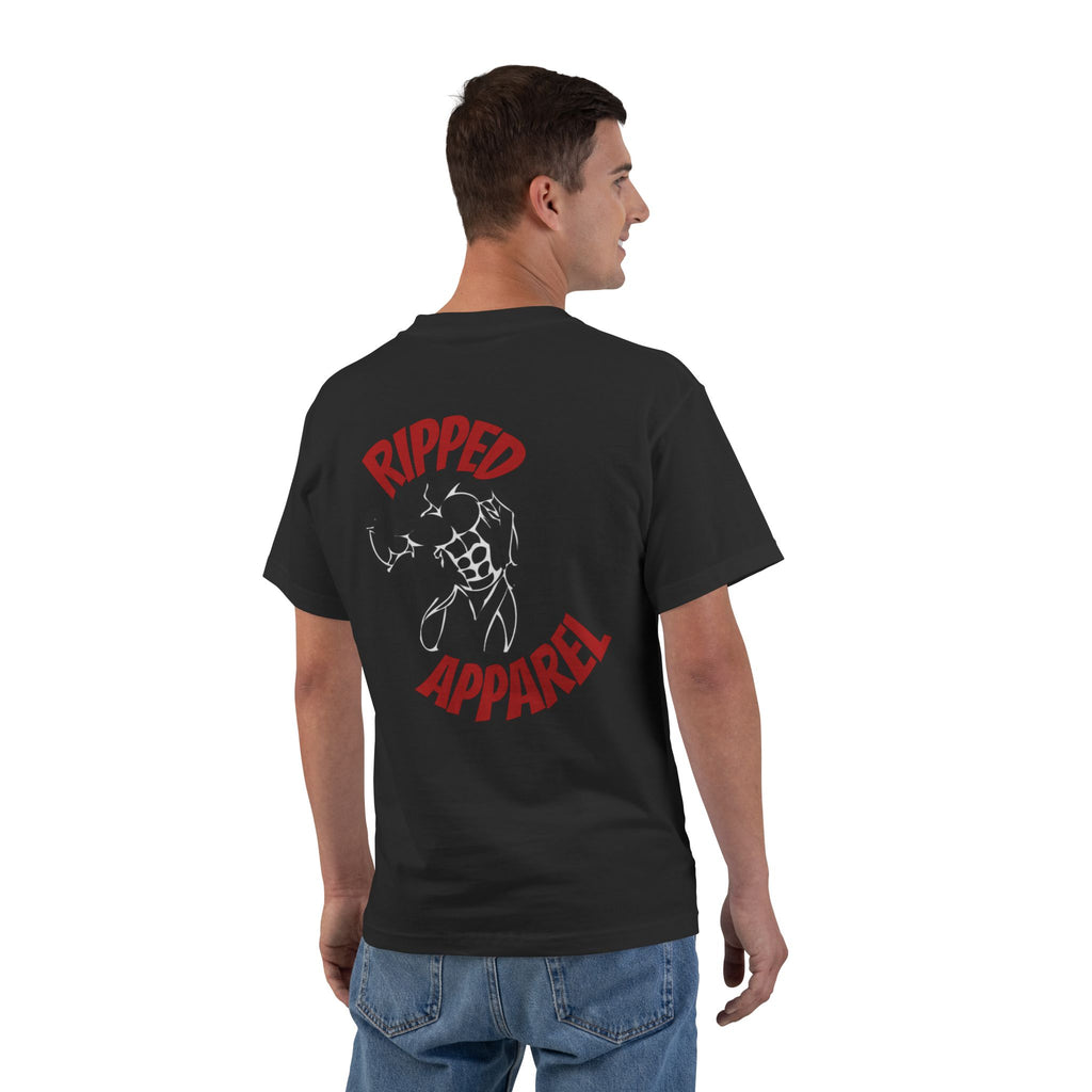Ripped Apparel Graphic T-Shirt — Muscle Gym Fitness Tee